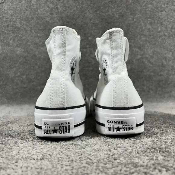 Converse Chuck Taylor All Star Platform High 560846F Womens Size 7.5 White Shoes - Picture 6 of 12